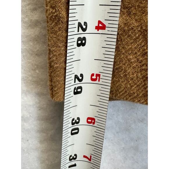 Vintage LL Bean Soft Flannel Women Trousers 6 Reg Lined Classic Fit Straight - Picture 7 of 12